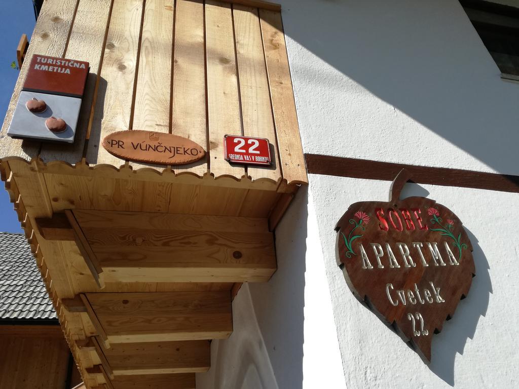 Apartment Ivanka Cvetek Bohinj Exterior foto